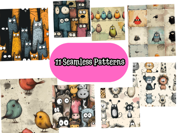11 Cartoon Characters Seamless Patterns: A Guide to Smart Design Choices