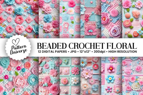 Elevating Craft and Commerce with Candy Beaded Crochet Floral Patterns