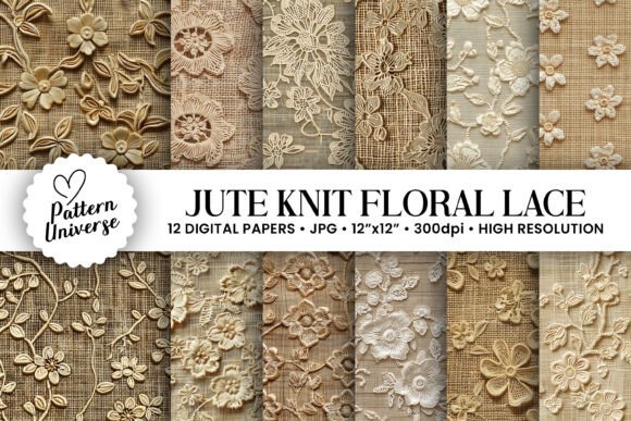 Jute Knitted Floral Lace Patterns: A Practical Guide to Digital Asset Integration
