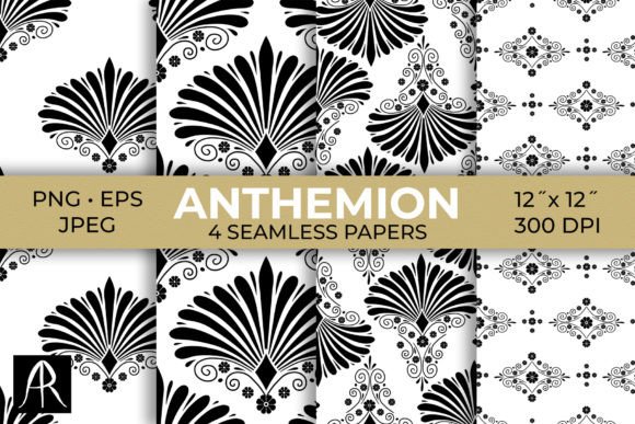 Monochrome Floral Ogee Damask Patterns: A Guide to Elegant, Versatile Design Assets