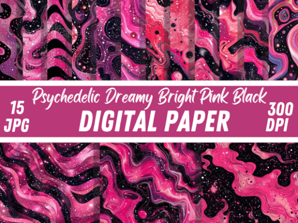 Psychedelic Dreamy Pink Glitter Patterns: A Comprehensive Evaluation