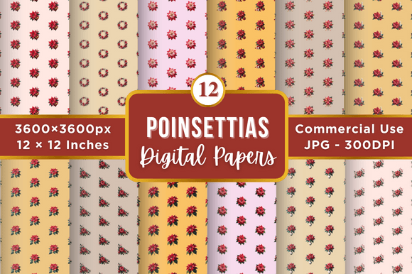 Unlocking Creativity with Poinsettias Digital Paper Patterns: The Ultimate Guide to Irresistible Designs